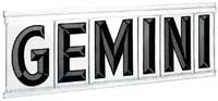 GEMINI Changeable Sign Letters