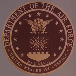US Air Force Bronze Emblem